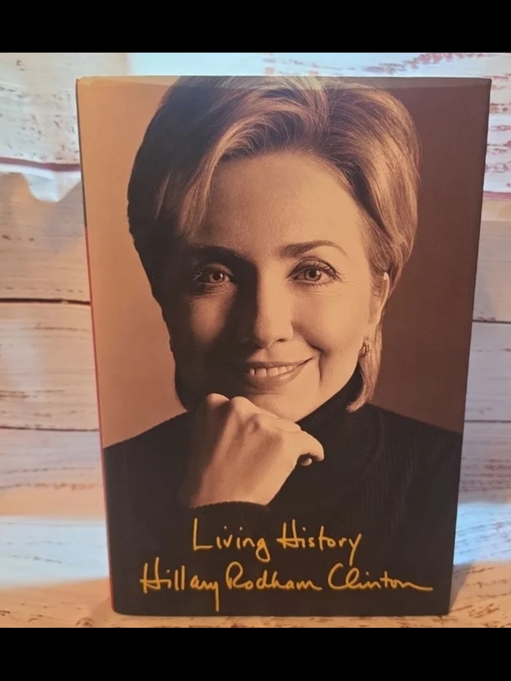Living History by Hillary Rodham Clinton - Sepia Cover